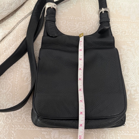 Stone Mountain Leather Shoulder Bag 90s - Picture 3 of 5